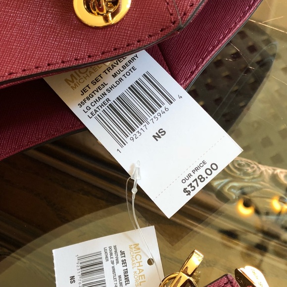 Authentic Michael Kors jet set handbag&wallet&pom - Picture 6 of 8